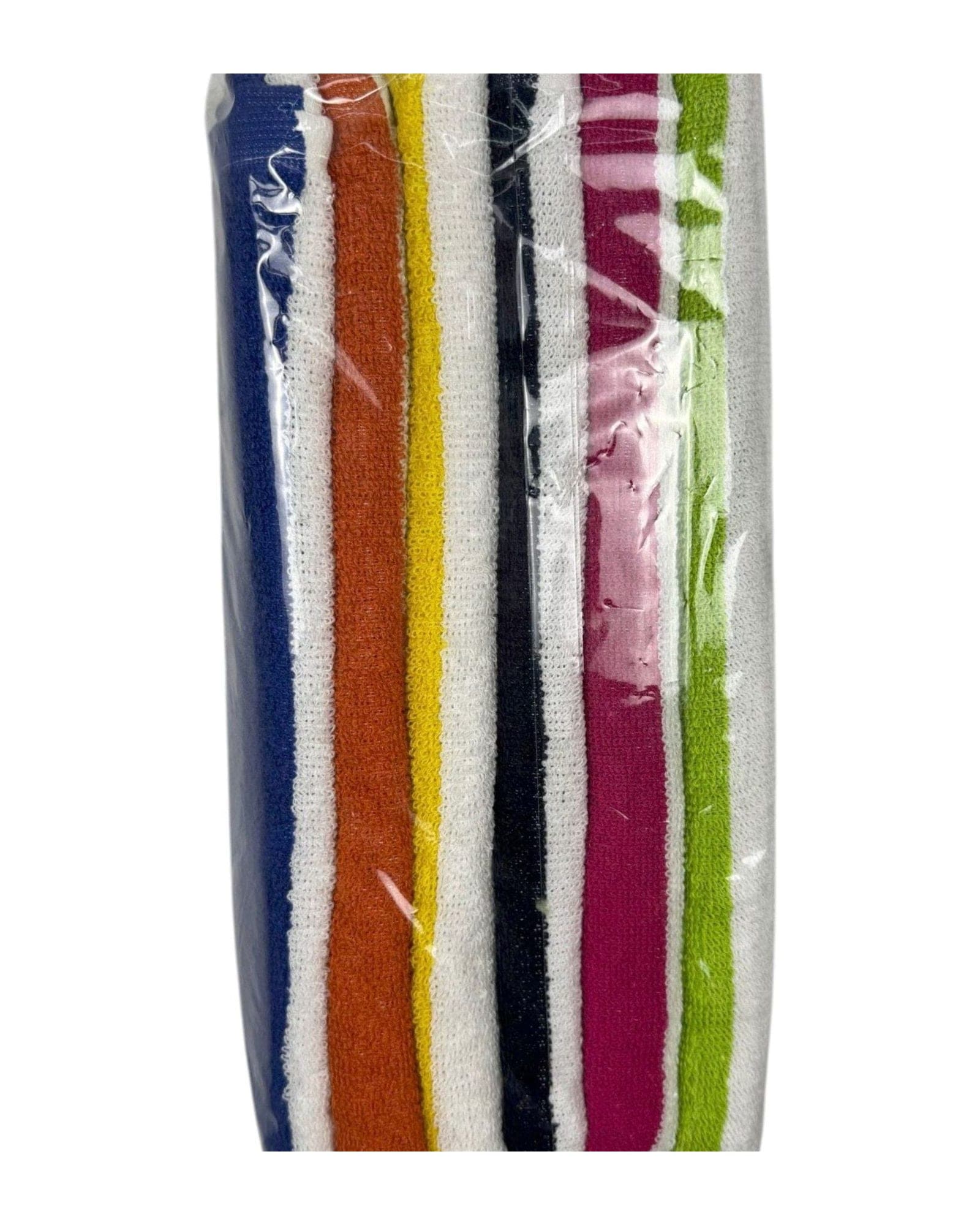 Large Striped Beach Towels (Pack of 6)