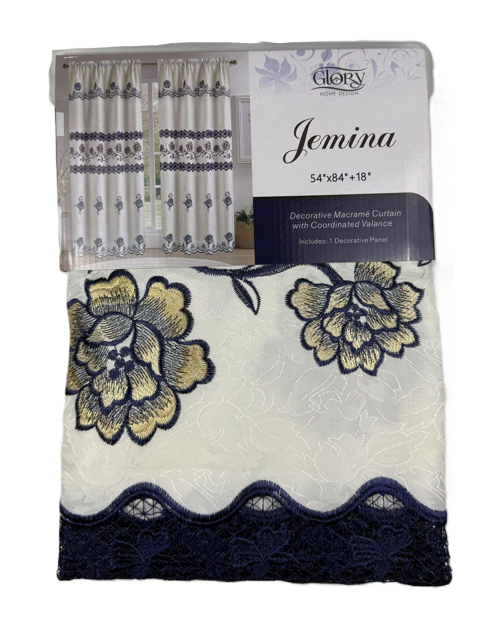 Jemina Curtain – Blue